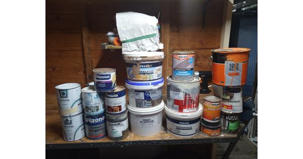 Verf, beits, hoogglans