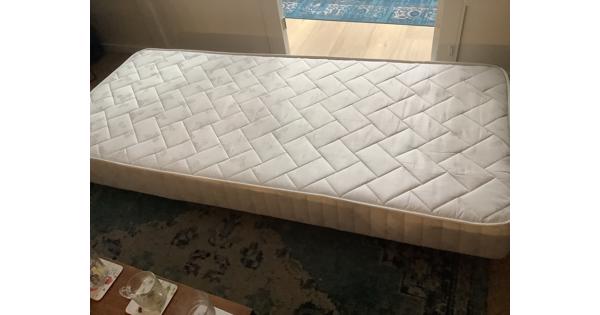 Onderkant van een boxspring 