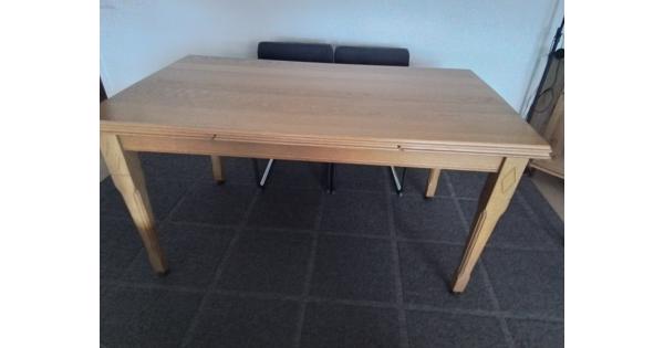 Eiken eettafel uittrekbaar