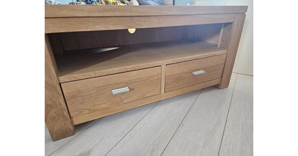 Gratis tv meubel blank hout