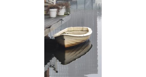 Solide polyester roeibootje