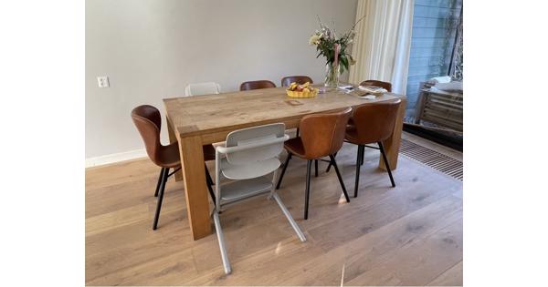 Eettafel hout 