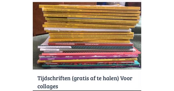 Tijdschriften (voor collages)