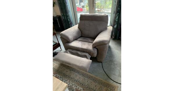 2 1/2 zitsbank en relax stoel
