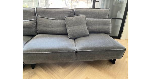 Helft van bankstel/loungebank af te halen i.v.m. overcompleet