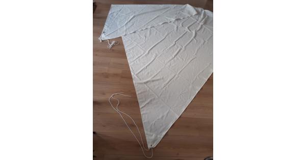 Schaduwdoek wit 350x350x350cm