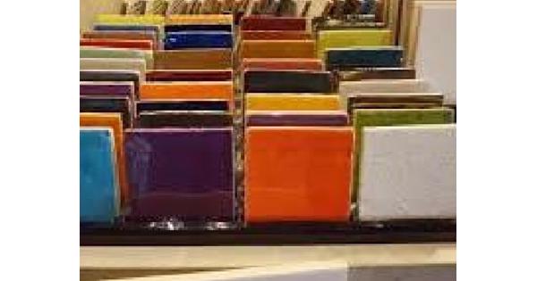 Gekleurde wandtegeltjes voor mozaïek