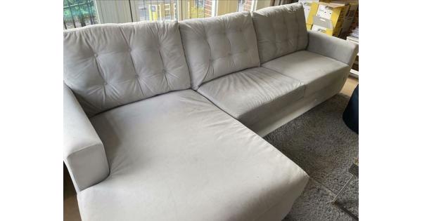 3-seats L-shape sofa-bed / 3-zitten hoekslaapbank