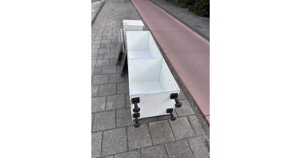 Grote rvs opbergkast