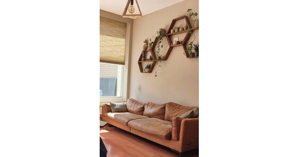 4-zits bank van 90x280x84 cm (hxbxd)