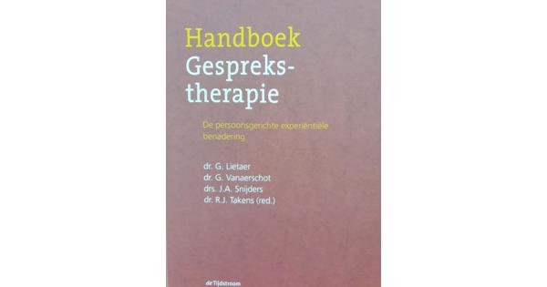 Handboek Gesprekstherapie onder redactie van R.J. Takens   2008