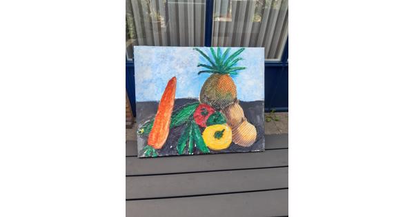 Fruit op canvas