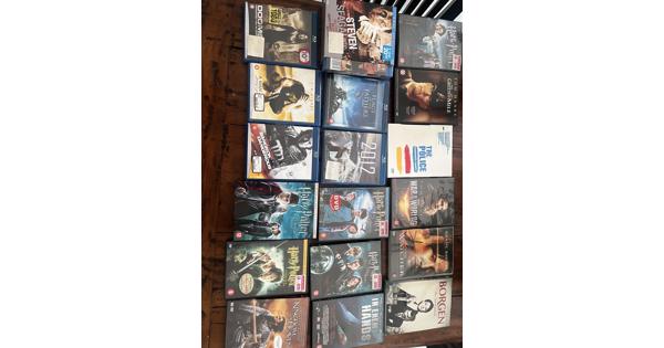 DVD’s EN BLUE RAY DISCS