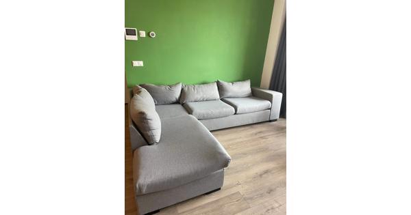 Hoekbank grijs