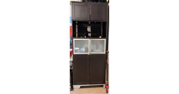 Kast opberg met verlichting