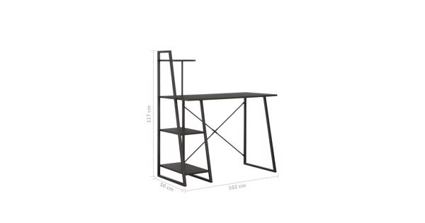Bureau met extra planken