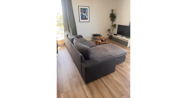 Grijze IKEA bank met lounge