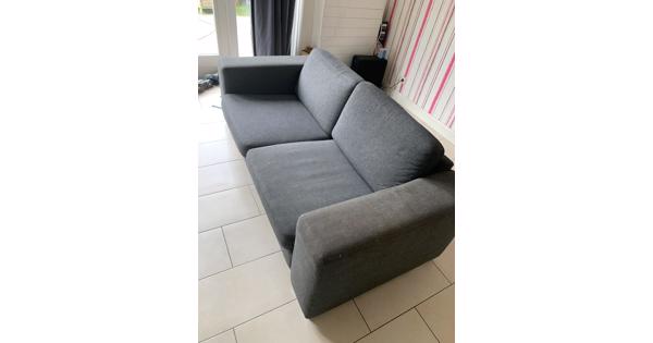 Zwart/Antraciet bank