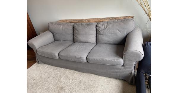 Ikea Ektorp 3 ziet bank , zit heerlijk en kan nog prima mee!