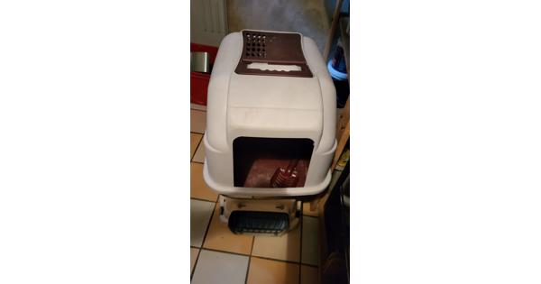 Kattenbak zonder deur