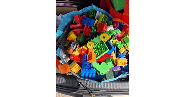 Zak met Duplo 