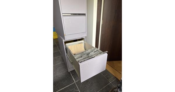 Retro ladenblok voor hangmappen