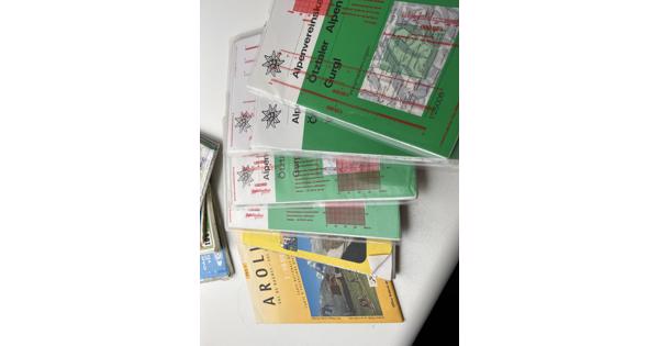 Bergsport boeken en kaarten