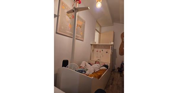 Bed in bootvorm