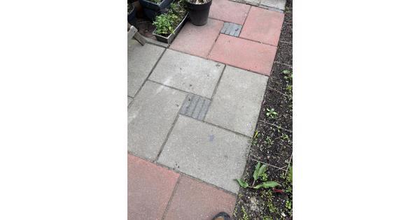 Gratis tegels 33 bij 66 cm
