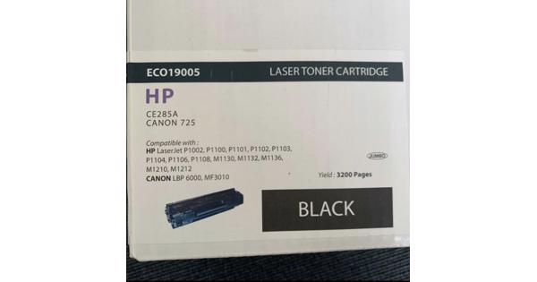 Ecotone - Laser Toner Cartridge - Zwart - ECO19005 - 4x