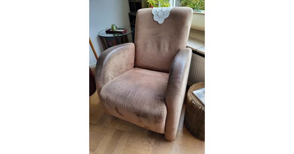 Stoel Fauteuil taupe