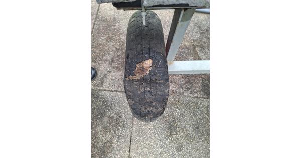 Hand- of fietstrailer