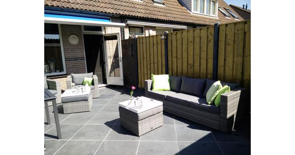 Loungeset + kussens + hoes