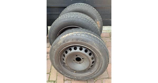 3 winterbanden 195/65R15/91t