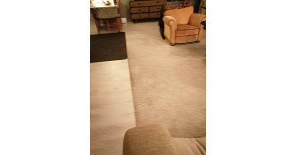 Beige vloerkleed past in elk interieur