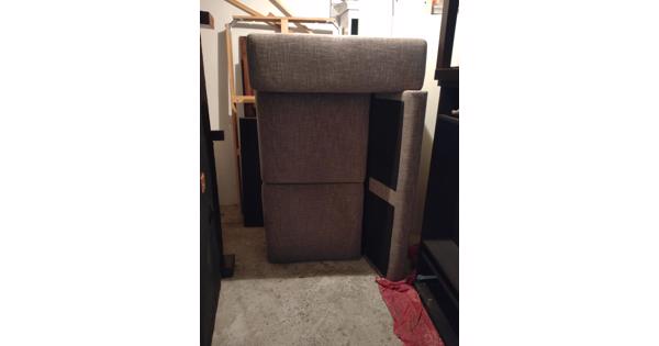 3 persoons bank met chaise lounge rechts