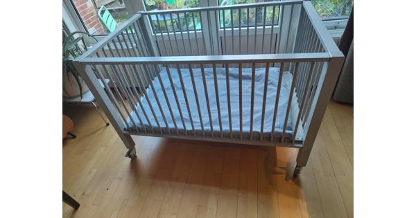 Box meerling, tweeling, eenling hout met boxkleed