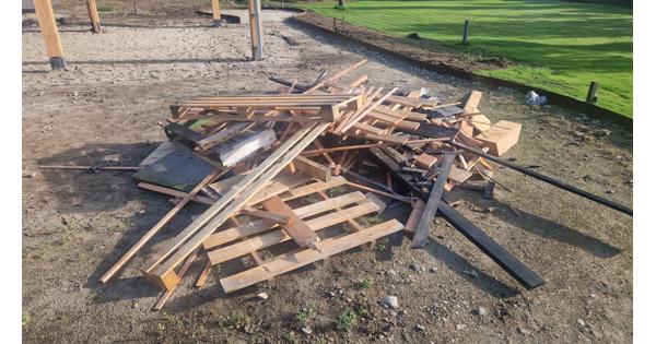 Afvalhout voor kachel