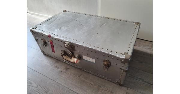 vintage aluminium koffer