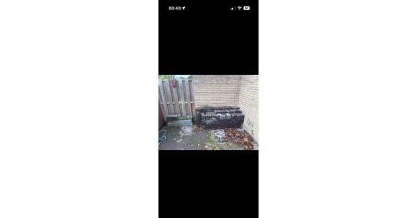 Klinkers 25 vierkante meter