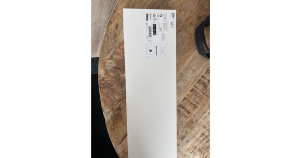 6 x Wandplank BURHULT + plankdragers 