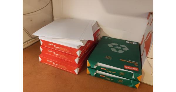 Bijna 6 pakken A3-papier