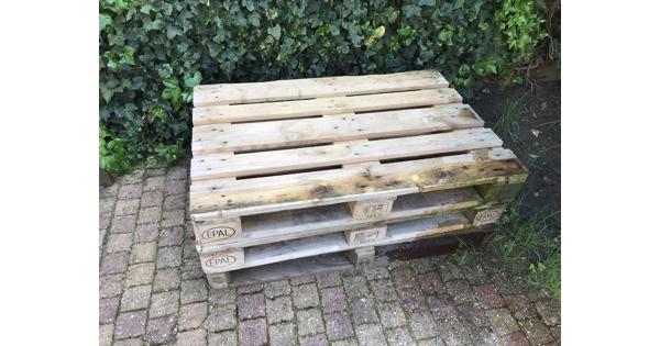 4 houten pallets