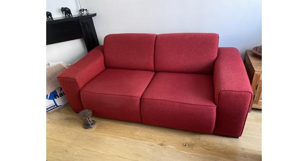 Rood bankstel goede staat