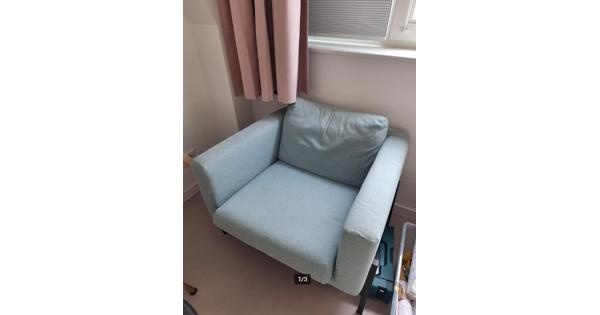 IKEA Koarp Stoel Blauw