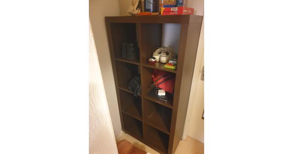 IKEA open kast op wieltjes (2x) 