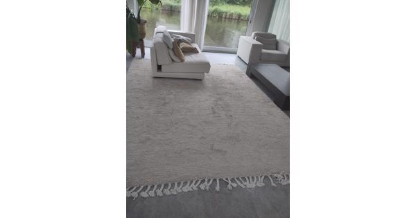 100% wollen vloerkleed berber 270x375 cm
