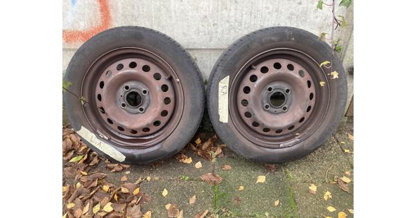 2x zomerbanden met velg 165/60 R14 75H vredestein