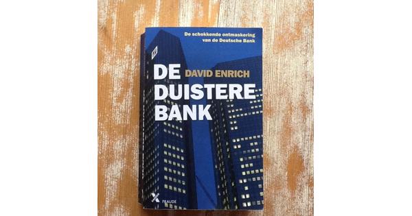 Boek "de duistere bank" van David Enrich