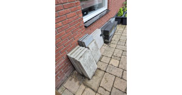 Diverse betontegels